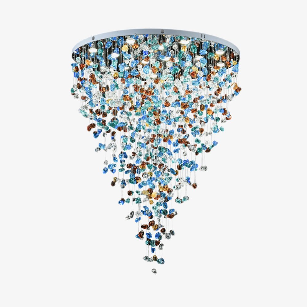 Crystal Stone Chandelier - Image 1