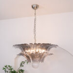 Murano Palmette Transparent Chandelier - Image 12