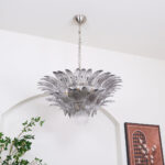 Murano Palmette Transparent Chandelier - Image 18