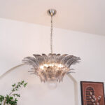 Murano Palmette Transparent Chandelier - Image 6