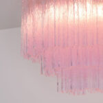 Murano Pink Glass Ceiling Light - Image 12