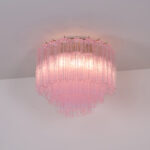 Murano Pink Glass Ceiling Light - Image 19