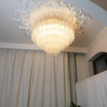 Murano Pink Glass Ceiling Light - Image 8