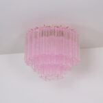 Murano Pink Glass Ceiling Light - Image 20