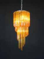 Murano Spiral Prism Glass Chandelier - Image 8