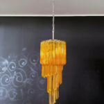 Murano Spiral Prism Glass Chandelier - Image 18