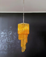 Murano Spiral Prism Glass Chandelier - Image 9