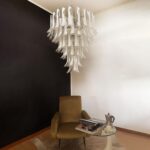 Murano Glass Petals Chandelier - Image 14