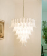 Murano Glass Petals Chandelier - Image 16