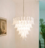 Murano Glass Petals Chandelier - Image 3