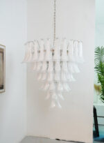Murano Glass Petals Chandelier - Image 15