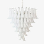 Murano Glass Petals Chandelier