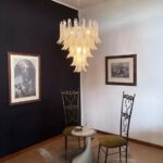 Murano Glass Petals Chandelier - Image 7