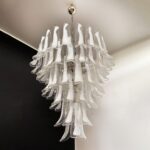 Murano Glass Petals Chandelier - Image 9