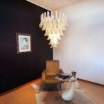 Murano Glass Petals Chandelier - Image 10