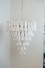 Murano Glass Petals Chandelier - Image 11