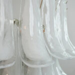 Murano Glass Petals Chandelier - Image 13