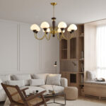 Mushroom Cap Chandelier - Image 5