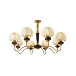Mushroom Fabric Chandelier - Image 15