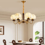 Mushroom Fabric Chandelier - Image 5
