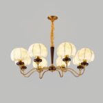 Mushroom Fabric Chandelier - Image 13