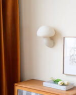 Mushroom Resin Plug-in Wall Lamp - Image 7