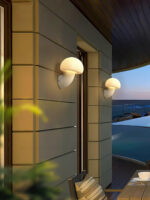 Mushroom Resin Plug-in Wall Lamp - Image 11