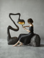 Myrrh Sculpture Floor Lamp - Image 4