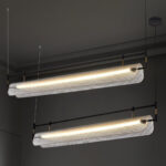 Linear Strip Chandelier - Image 6