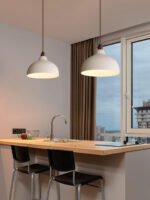 Natural Rustic Pendant Lamp - Image 9