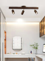 Natural Wood Beam Spotlight Light - Image 13