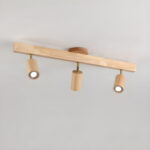 Natural Wood Beam Spotlight Light - Image 19