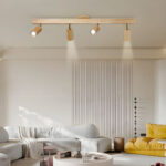 Natural Wood Beam Spotlight Light - Image 6