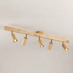 Natural Wood Beam Spotlight Light - Image 15