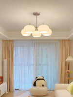 Glass Persimmon Chandelier - Image 11