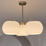 Glass Persimmon Chandelier - Image 17