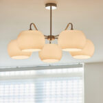 Glass Persimmon Chandelier - Image 14