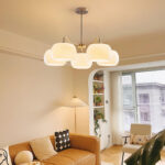 Glass Persimmon Chandelier - Image 5
