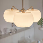 Glass Persimmon Chandelier - Image 7