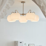 Glass Persimmon Chandelier - Image 6