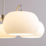 Glass Persimmon Chandelier - Image 9