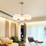 Glass Persimmon Chandelier - Image 10