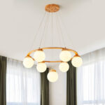 Miira Wood Chandelier - Image 3