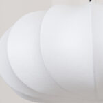 Oblate Silk Pendant Lamp - Image 9
