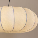 Oblate Silk Pendant Lamp - Image 7