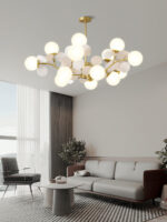 Off White Tree Chandelier - Image 19