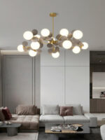 Off White Tree Chandelier - Image 3