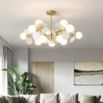 Off White Tree Chandelier - Image 2