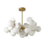 Off White Tree Chandelier - Image 13