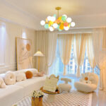 Off White Tree Chandelier - Image 9